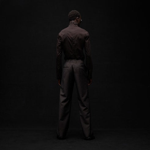 Cotton poplin shirt