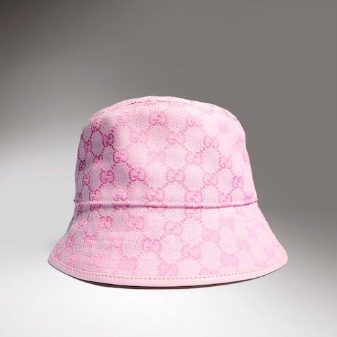 GG cotton canvas bucket hat