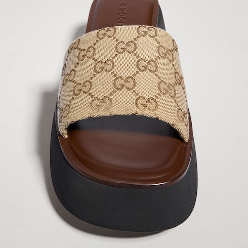 Women's flatform slide sandal