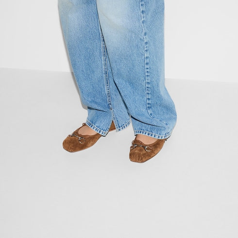 Women's Gucci Horsebit ballet flat