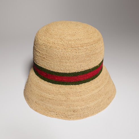 Woven fabric hat with Web