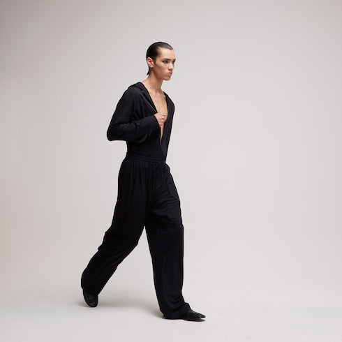 Soft rayon jersey sportswear pants