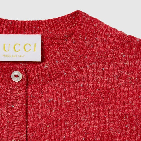 Baby GG cotton cardigan