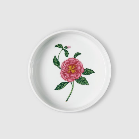 Gucci Flora print round box