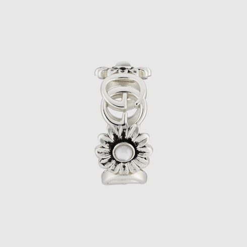GG Marmont mother of pearl ring