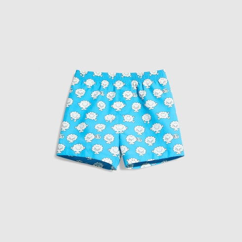 Baby nylon froissè swim shorts