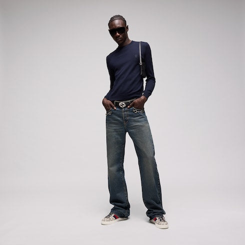 Men's Gucci Ace sneaker with Web