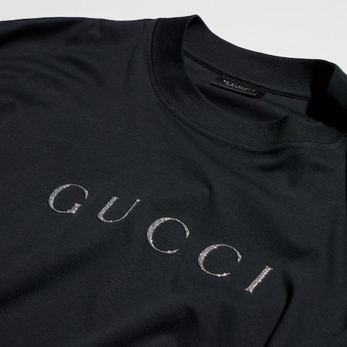 Cotton jersey T-shirt with print