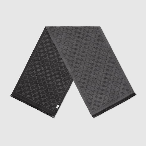 GG wool scarf