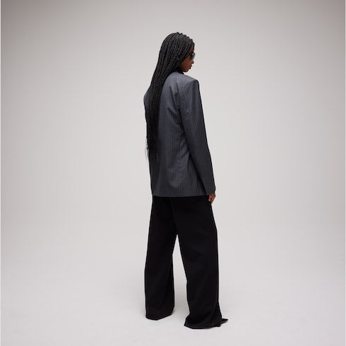 Light wool pants