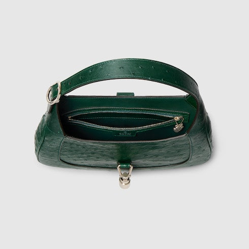 Gucci Jackie 1961 ostrich medium bag