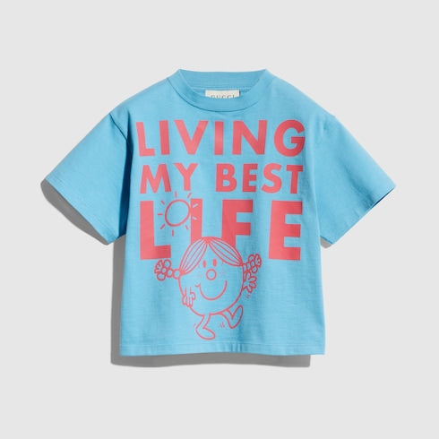 Children's cotton T-shirt with print
