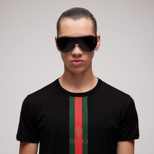 Cotton jersey T-shirt with print