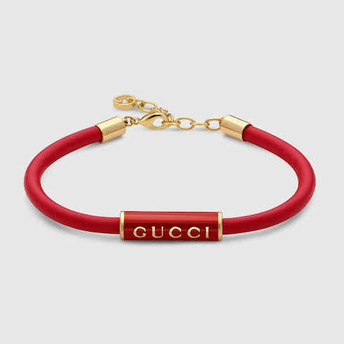 Bracelet with enamel Gucci