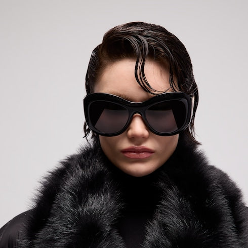 Round frame sunglasses