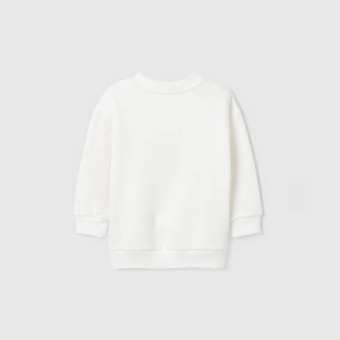 Baby cotton sweatshirt with print