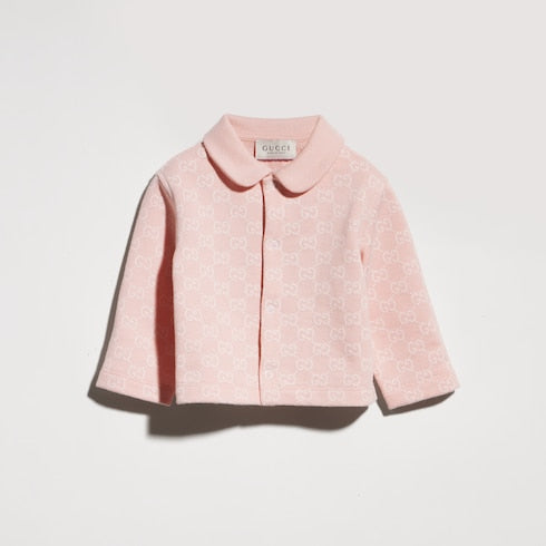 Baby printed cotton cardigan
