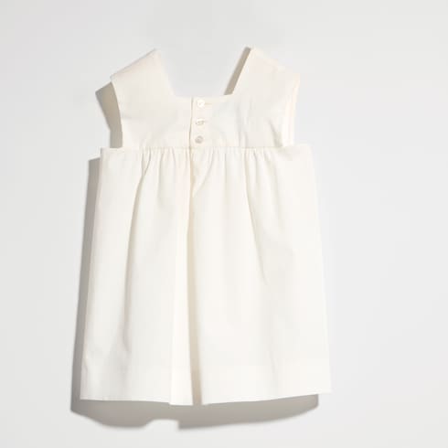Baby cotton poplin dress