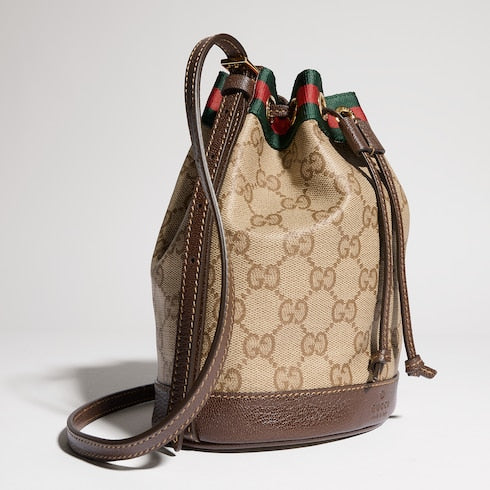 Mini bucket bag with Web