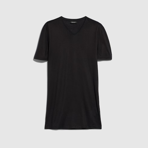 Silk jersey T-shirt