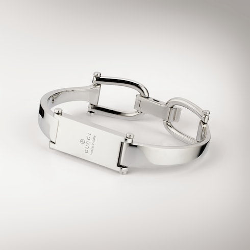 Stirrup motif bangle bracelet