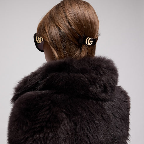 Hair clip with Double G