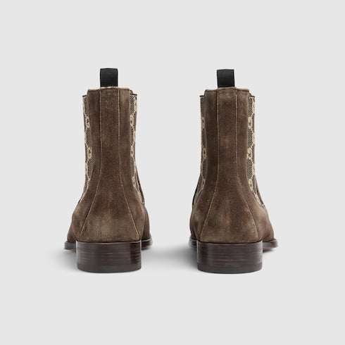 Men's worn-out effect ankle boot