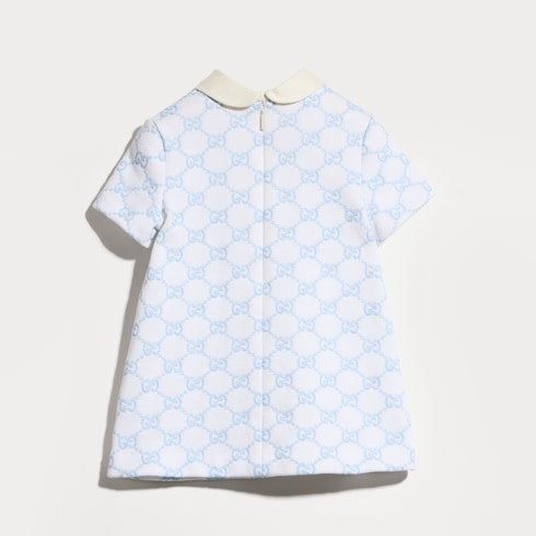 Baby embroidered cotton jersey dress