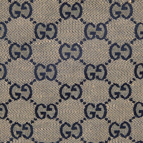 GG linen blend canvas shorts