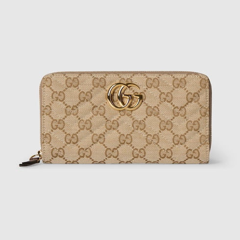 GG Marmont zip around wallet