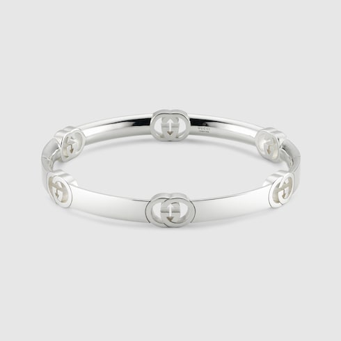 Gucci Interlocking bangle bracelet