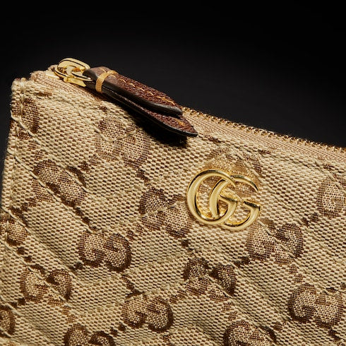 GG Marmont zip key pouch