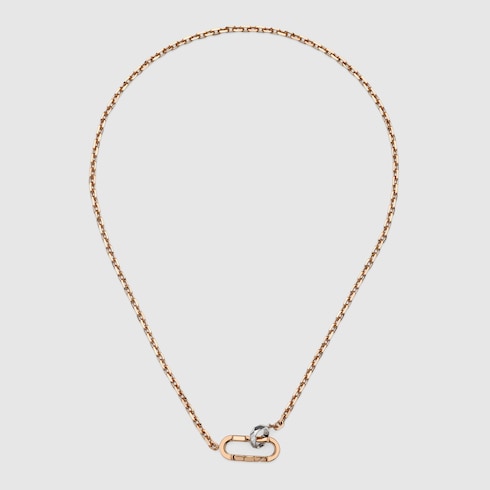 Gucci Link to Love 18k chain necklace