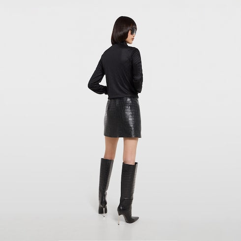 GG jersey jacquard zip jacket