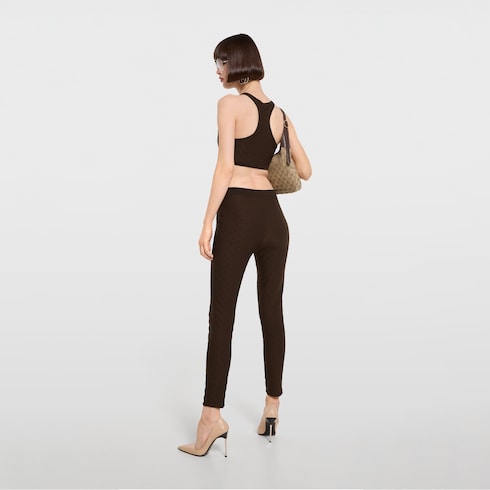 GG jersey jacquard leggings