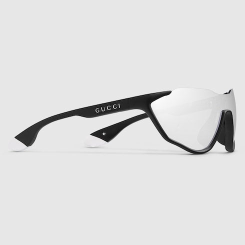 Mask-shaped sunglasses