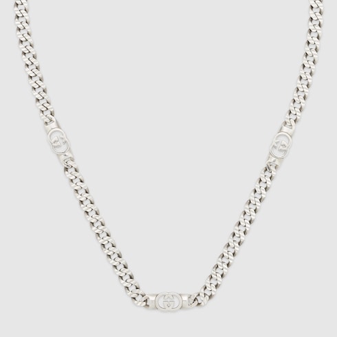 Gucci Interlocking chain necklace