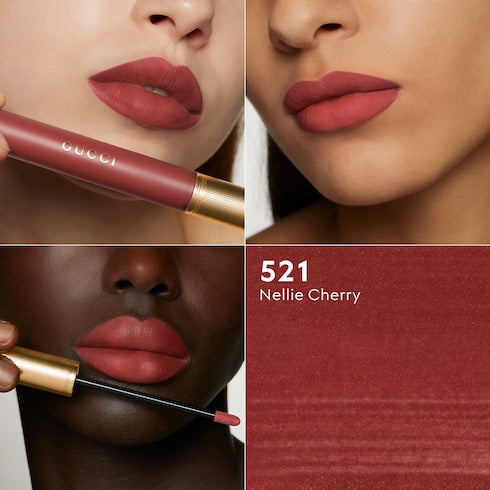124 Emilie Brown, Rouge à Lèvres Liquide Mat Lipstick