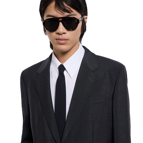 Wool mohair suit