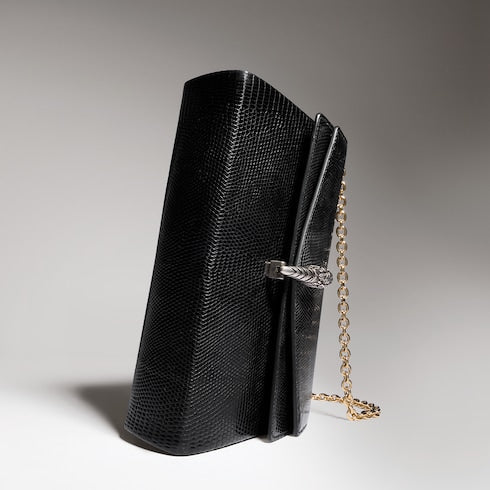 Dionysus lizard small shoulder bag