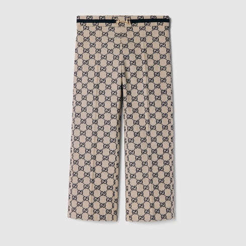 Children's GG canvas pants