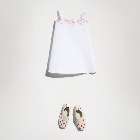 Children's GG cotton jacquard dress