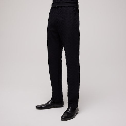 GG jersey jacquard sportswear pants