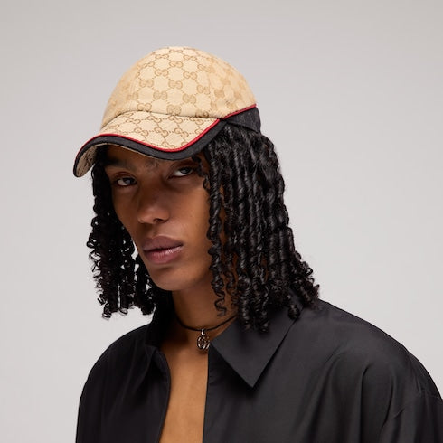 GG cotton canvas baseball hat