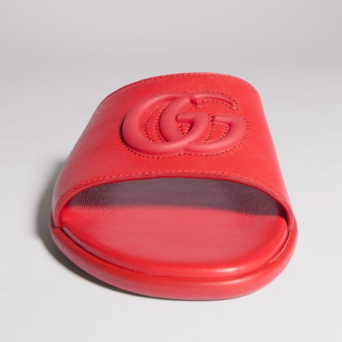 Women's slide sandal with Double G
