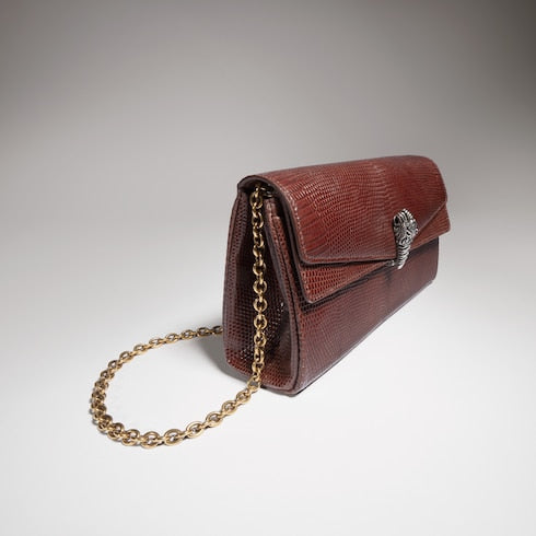 Dionysus lizard small shoulder bag