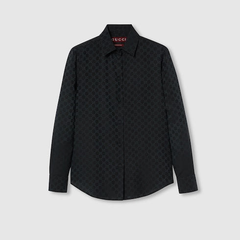 GG crêpe silk shirt