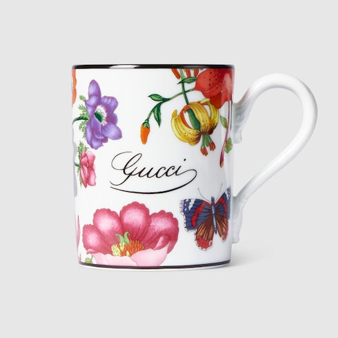 Gucci Flora print mug