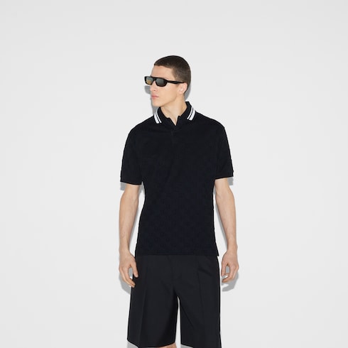 GG stretch cotton polo
