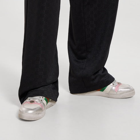 Women's worn-out effect Screener sneaker